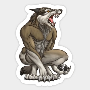 Big Bad Werewolf Sticker